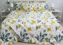 Комплект постільної білизни сімейний наволочки 70*70см Ранфорс Gofre RG-15