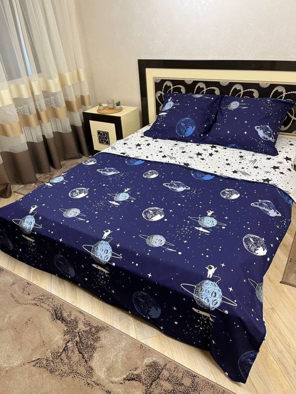 Комплект постільної білизни Премиум 01-08 Бязь наволочки 50*70см