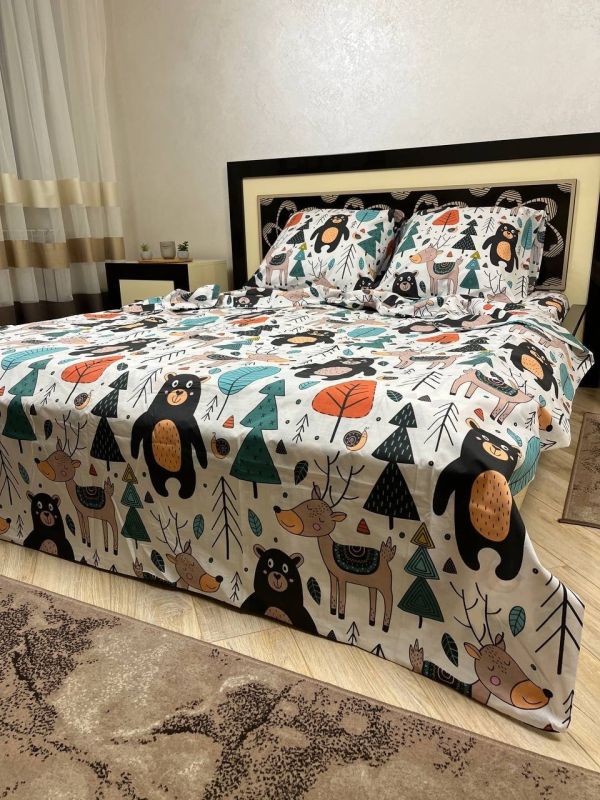 Комплект постільної білизни Премиум 01-09 Бязь наволочки 70*70см