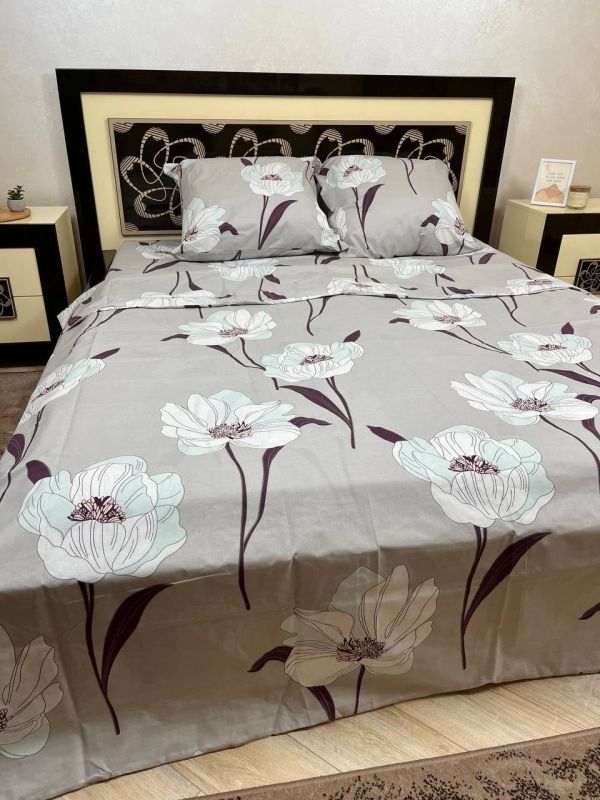 Комплект постільної білизни двоспальний Премиум 02-014-2 Бязь наволочки 50*70см