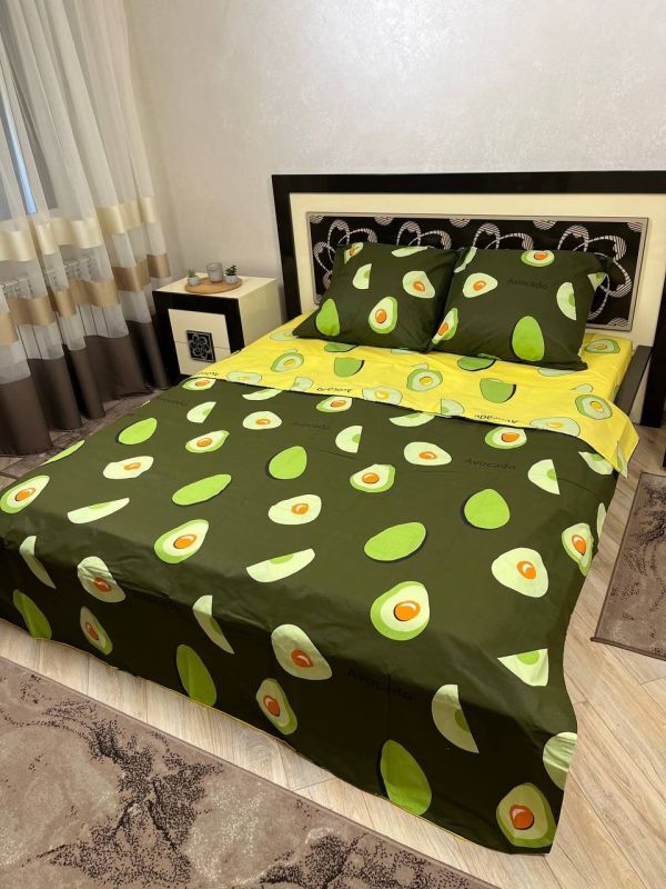 Комплект постільної білизни двоспальний Премиум 02-014-7 Бязь наволочки 70*70см