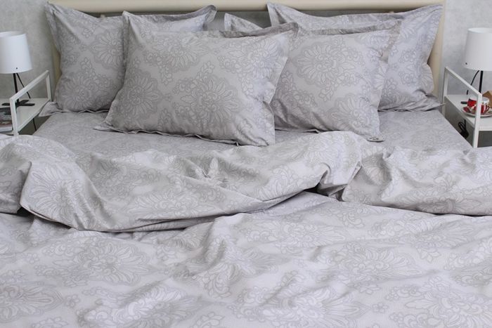 Комплект постільної білизни двоспальний наволочки 70*70см TURKISH COTTON PT-R35