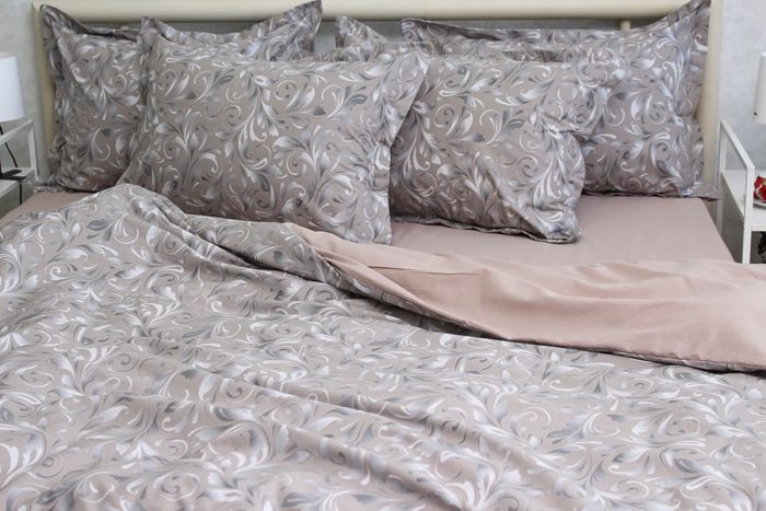 Комплект постільної білизни двоспальний наволочки 50*70см TURKISH COTTON PT-R02