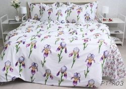 Комплект постільної білизни двоспальний наволочки 50*70см TURKISH COTTON PT-R03