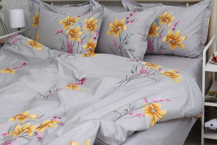 Комплект постільної білизни двоспальний наволочки 50*70см TURKISH COTTON PT-R05