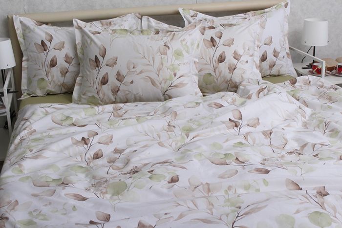 Комплект постільної білизни двоспальний наволочки 70*70см TURKISH COTTON PT-R16