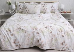 Комплект постільної білизни двоспальний наволочки 50*70см TURKISH COTTON PT-R16