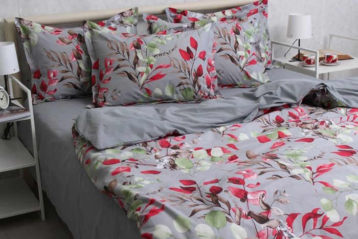 Комплект постільної білизни двоспальний наволочки 70*70см TURKISH COTTON PT-R18