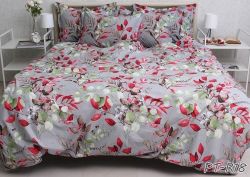 Комплект постільної білизни двоспальний наволочки 50*70см TURKISH COTTON PT-R18