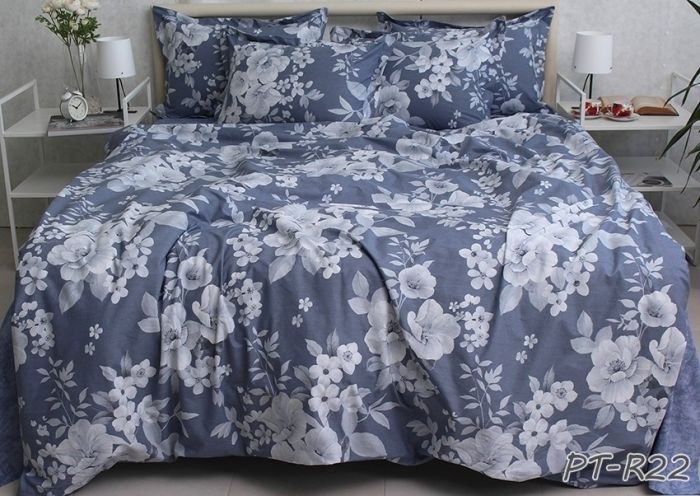 Комплект постільної білизни двоспальний наволочки 50*70см TURKISH COTTON PT-R22
