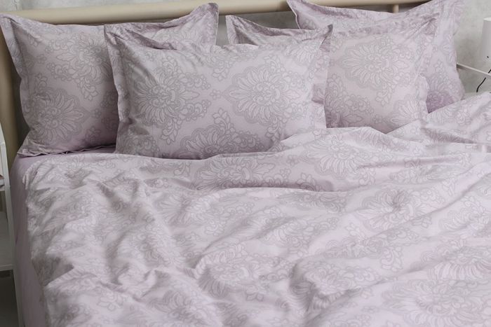 Комплект постільної білизни двоспальний наволочки 50*70см TURKISH COTTON PT-R37