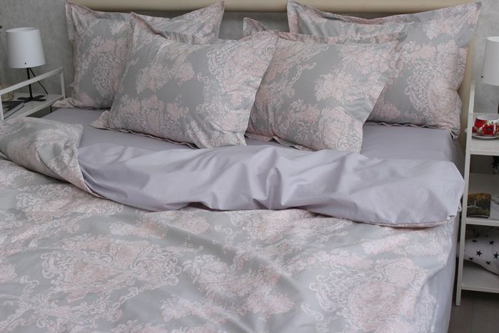 Комплект постільної білизни двоспальний наволочки 70*70см TURKISH COTTON PT-R38