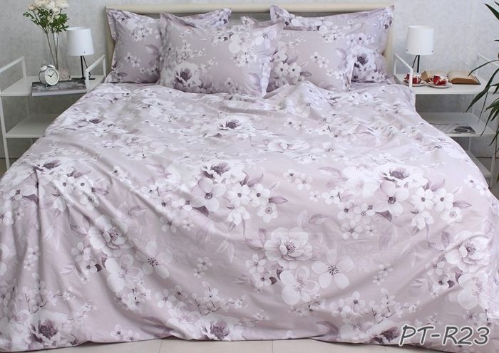 Комплект постільної білизни євро наволочки 50*70см TURKISH COTTON PT-R23