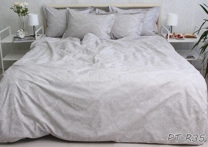 Комплект постільної білизни євро наволочки 70*70см TURKISH COTTON PT-R35