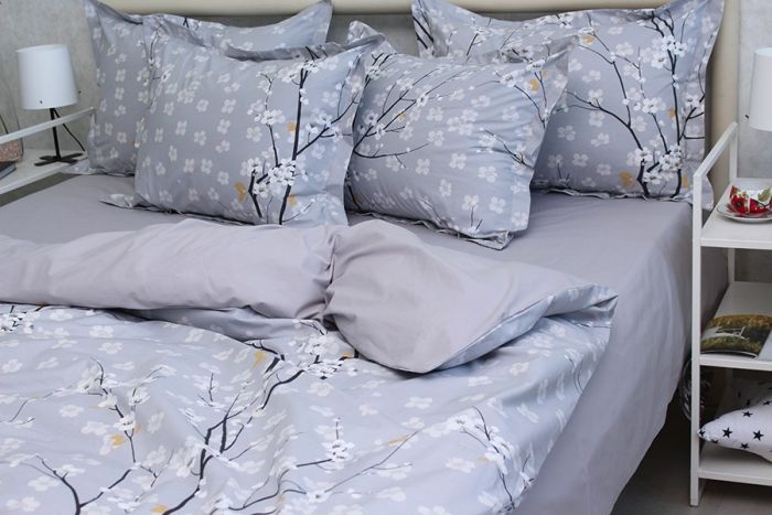 Комплект постільної білизни євро наволочки 50*70см TURKISH COTTON PT-R01