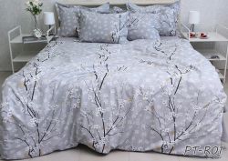 Комплект постільної білизни євро наволочки 70*70см TURKISH COTTON PT-R01