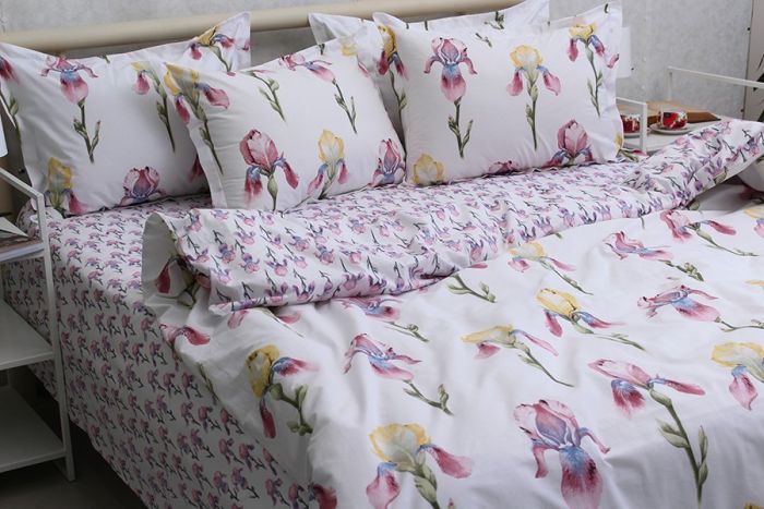 Комплект постільної білизни євро наволочки 50*70см TURKISH COTTON PT-R08