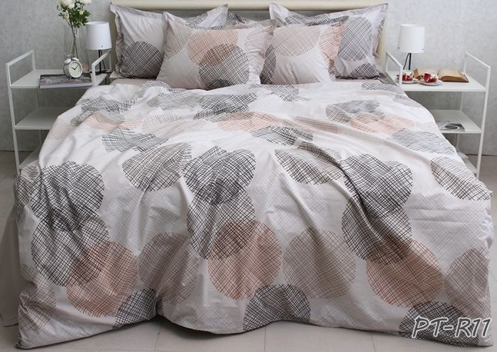 Комплект постільної білизни євро наволочки 50*70см TURKISH COTTON PT-R11