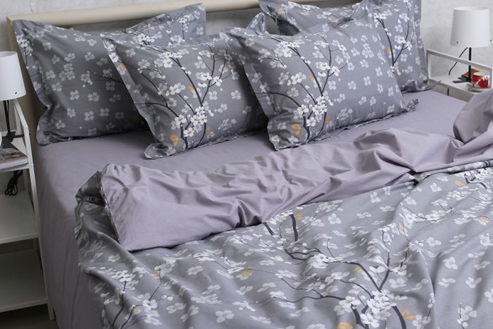 Комплект постільної білизни євро наволочки 50*70см TURKISH COTTON PT-R15