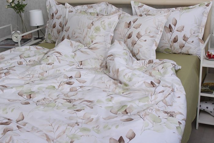 Комплект постільної білизни євро наволочки 70*70см TURKISH COTTON PT-R16