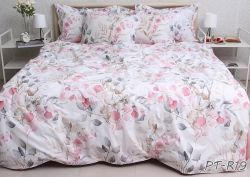 Комплект постільної білизни євро наволочки 50*70см TURKISH COTTON PT-R19