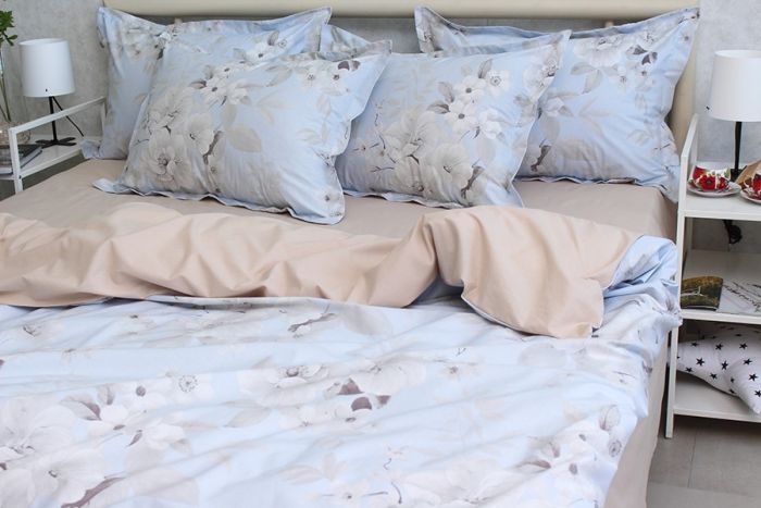 Комплект постільної білизни євро наволочки 50*70см TURKISH COTTON PT-R25