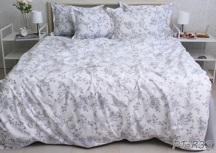 Комплект постільної білизни євро наволочки 50*70см TURKISH COTTON PT-R33