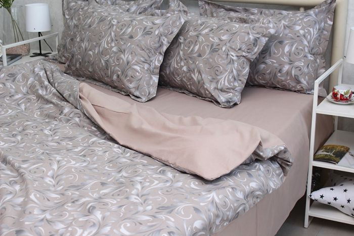 Комплект постільної білизни сімейний наволочки 70*70см TURKISH COTTON PT-R02