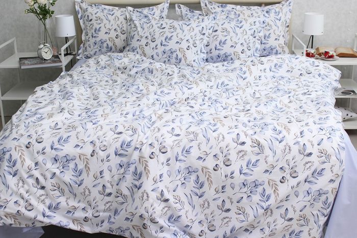 Комплект постільної білизни сімейний наволочки 70*70см TURKISH COTTON PT-R04