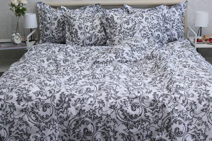 Комплект постільної білизни сімейний наволочки 70*70см TURKISH COTTON PT-R10