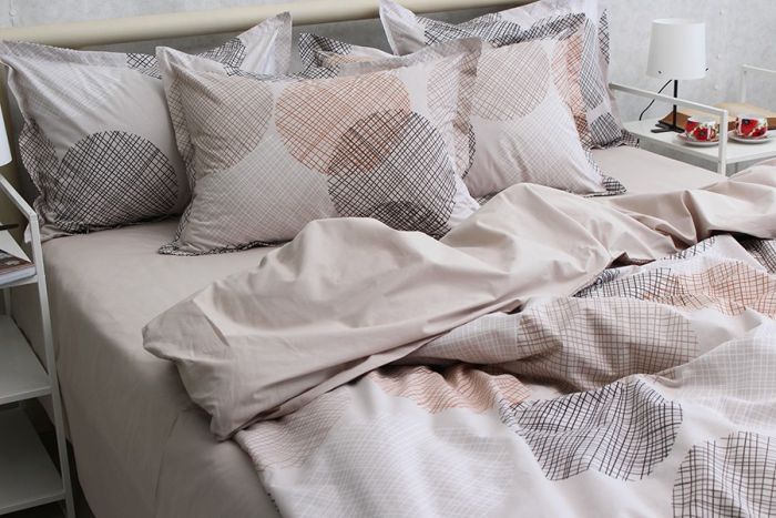 Комплект постільної білизни сімейний наволочки 70*70см TURKISH COTTON PT-R11