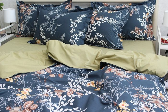 Комплект постільної білизни сімейний наволочки 50*70см TURKISH COTTON PT-R12