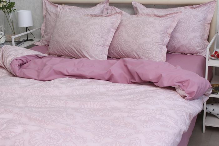 Комплект постільної білизни сімейний наволочки 50*70см TURKISH COTTON PT-R24