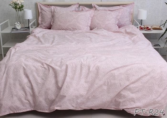 Комплект постільної білизни сімейний наволочки 50*70см TURKISH COTTON PT-R24