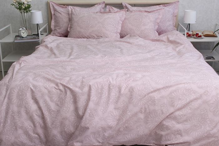 Комплект постільної білизни сімейний наволочки 50*70см TURKISH COTTON PT-R24