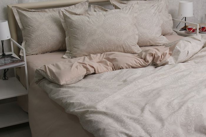 Комплект постільної білизни сімейний наволочки 50*70см TURKISH COTTON PT-R28