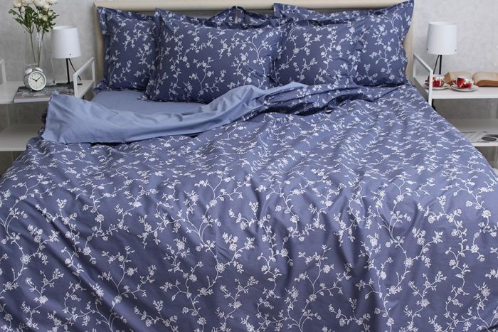 Комплект постільної білизни сімейний наволочки 50*70см TURKISH COTTON PT-R30