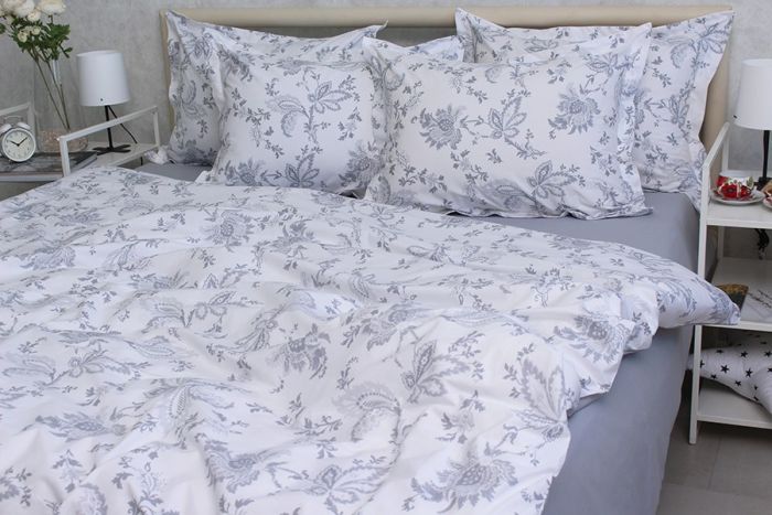 Комплект постільної білизни сімейний наволочки 70*70см TURKISH COTTON PT-R33