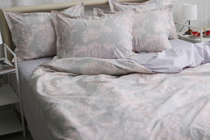 Комплект постільної білизни сімейний наволочки 50*70см TURKISH COTTON PT-R38