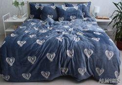 Комплект постільної білизни наволочки 50*70см велсофт (мікрофібра) ALM1902