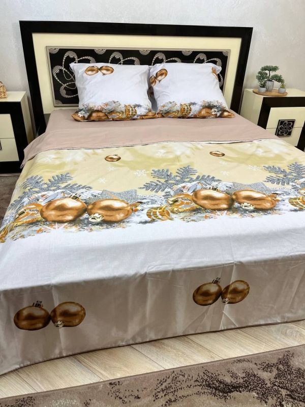 Комплект постільної білизни Премиум 20-02 Бязь наволочки 50*70см