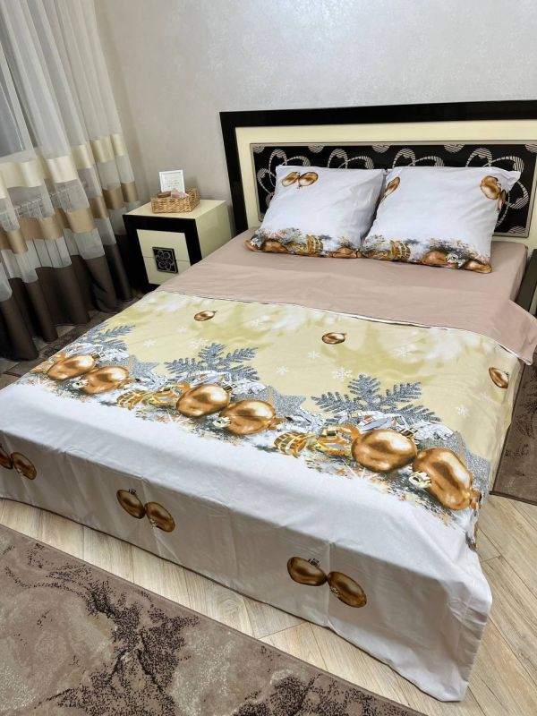 Комплект постільної білизни Премиум 20-02 Бязь наволочки 50*70см