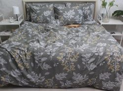 Комплект постільної білизни сімейний наволочки 50*70см Сатин S535
