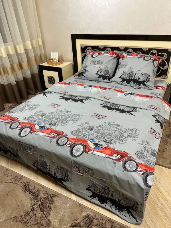 Комплект постільної білизни Премиум 001-2 Бязь наволочки 50*70см