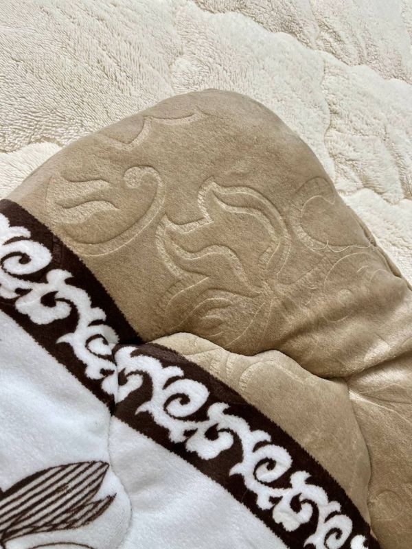 Ковдра-покривало фліс + вовна DR-02