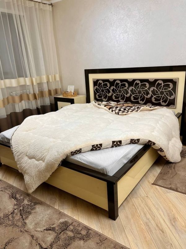 Ковдра-покривало фліс + вовна DR-05