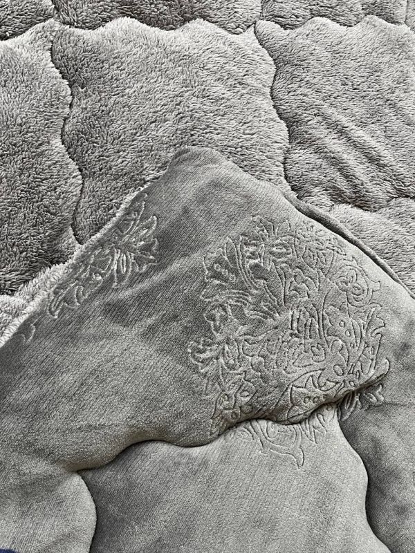 Ковдра-покривало фліс + вовна DR-07