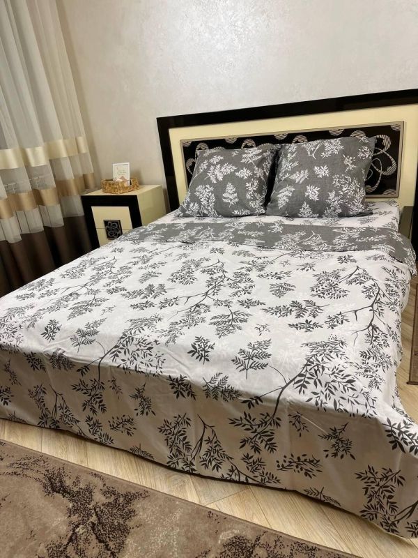 Комплект постільної білизни двоспальний Премиум 100-03 Бязь наволочки 50*70см